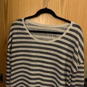 🌱 striped sheer long sleeve top from calliope!